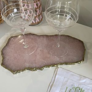 Anthropologie agate serving board